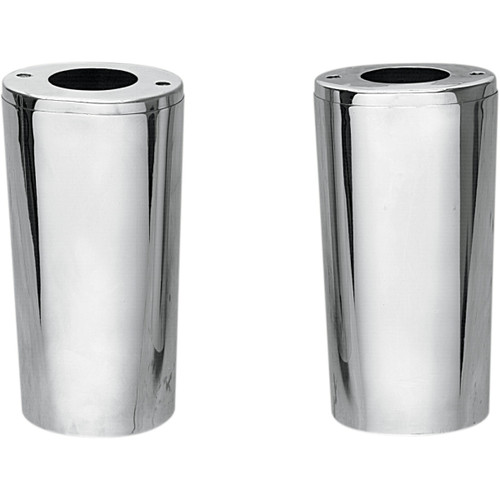 Drag Specialties - Fork Slider Cover - Extended +2" (8.5") - Chrome - Smooth
