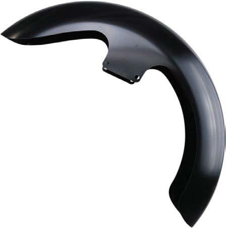 Baggernation #THICKY23-14L-B - Thicky Fender 23" Black Spacers `14-up FLH/T