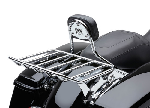 Cobra #602-2600 - Detach Big-a Luggage Rack Chrome FLH/FLT 09-25