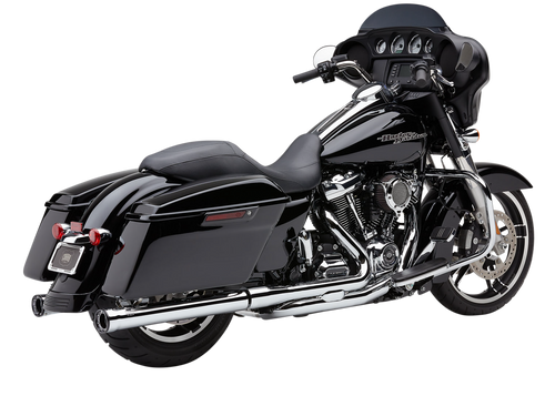 Cobra #6071 - 3" RPT Slip-ons Chrome FLH/FLT 17-25