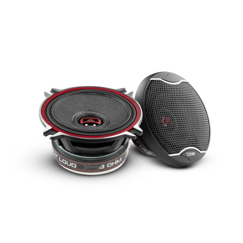 DS18 EXL-SQ4.0 - EXL 4" 2-Way Coaxial Speaker with Fiber Glass Cone | 60W RMS 3-Ohm