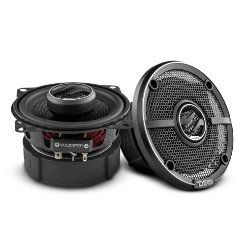 DS18 ZXI-44 - ZXI 4" 2-Way Coaxial Speakers with Kevlar Cone | 50 Watts RMS 4-Ohm