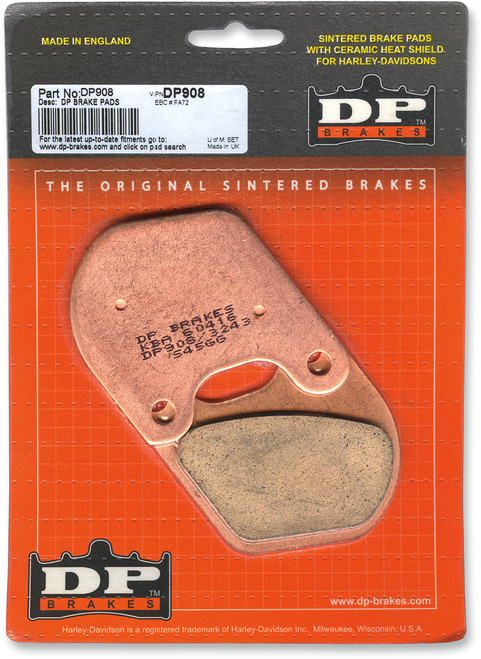 Sintered Brake Pads - DP908