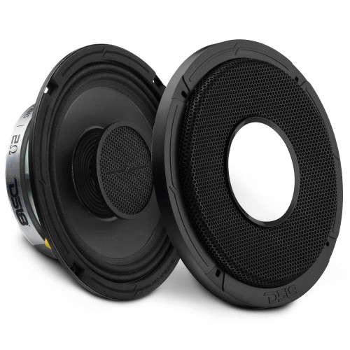 DS18 PRO-HY8.2MSL - PRO 8" Hybrid Slim Loudspeaker with a 1" Compression Driver Horn | 200W RMS 2-Ohm