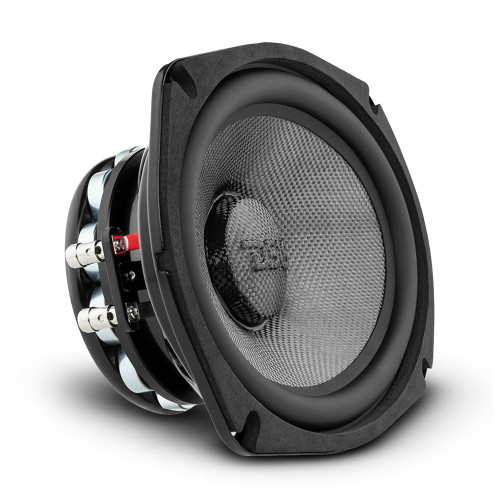 DS18 PRO-CF69.4NR - PRO 6x9" Neodymium Carbon Fiber Water resistant Cone Mid-Bass Loudspeaker 300 Watts Rms 4-Ohm