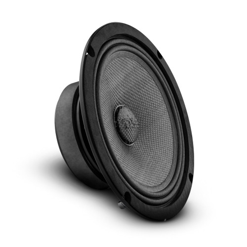 DS18 PRO-CF8.4SL - PRO 8" Shallow Carbon Fiber Water resistant Cone Mid-Bass Loudspeaker 275 Watts Rms 4-Ohm