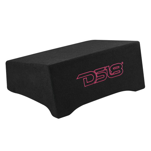 DS18 DFPU110IX - DFPU Under Seat 10” Shallow Subwoofer Enclosure | Sealed, Loaded, 600W RMS @ 2 Ohm