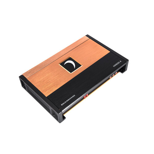 Diamond Audio HX600.4 - 4-Channel HEX Series Full Range Class D Amplifier - HX600.4