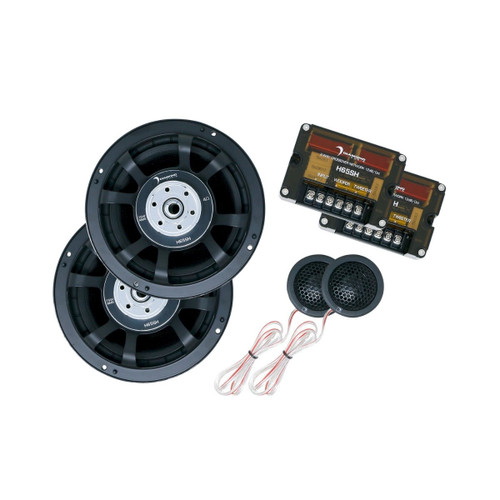 Diamond Audio H65SH - 6.5 “ HEX Series 2-Way Shallow Component Set w/Silk Dome Tweeter - H65SH