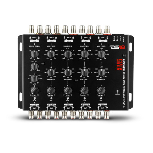 DS18 XM5 - High Volt 5-Way Active Crossover