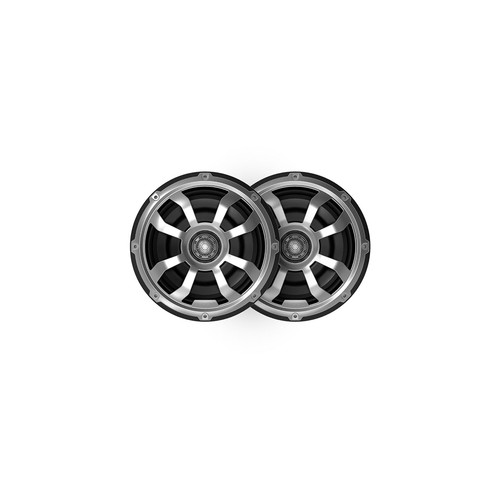Diamond Audio HXM10F2 - 10" HXMF Series 2-Way Marine Speaker w/Titanium Dome Tweeter (2Ω) - HXM10F2