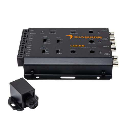 Diamond Audio LOC66 - 6-Channel LOC Series Line-Output Converter (6 In/6 Out) - LOC66