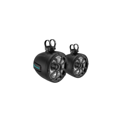 Diamond Audio POD8F4B - 8" 2-Way Marine Tower Speaker w/Titanium Dome Tweeter (Black) - POD8F4B
