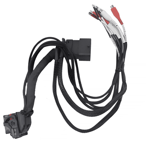Diamond Audio HDTSR14 - 2014-2023 Harley Davidson Break Out Harness for MSHD14 - Adds 4 Extra 5V RCA Outputs - HDTSR14