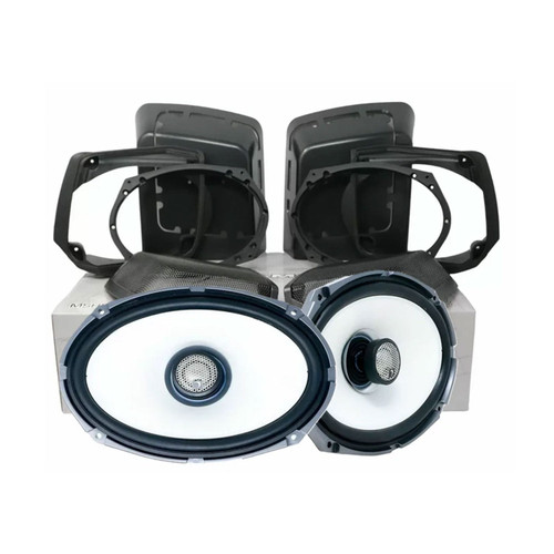 Diamond Audio MSHXM694LK13 - 1998-2013 Harley Davidson® Cut In Lid Kit with HXM69F4 (4Ω) Speakers - MSHXM694LK13