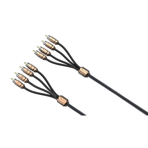 Diamond Audio HX417 - 17Ft Four Channel RCA Cable - HX417