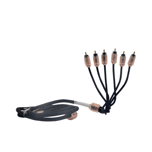 Diamond Audio HX66 - 6Ft Six Channel RCA Cable - HX66