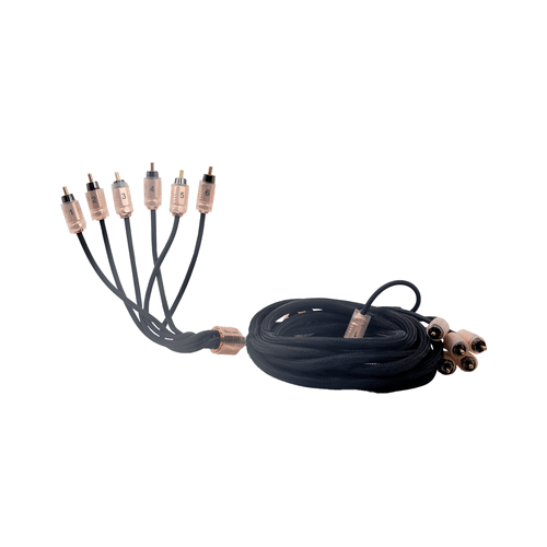Diamond Audio HX610 - 10Ft Six Channel RCA Cable - HX610