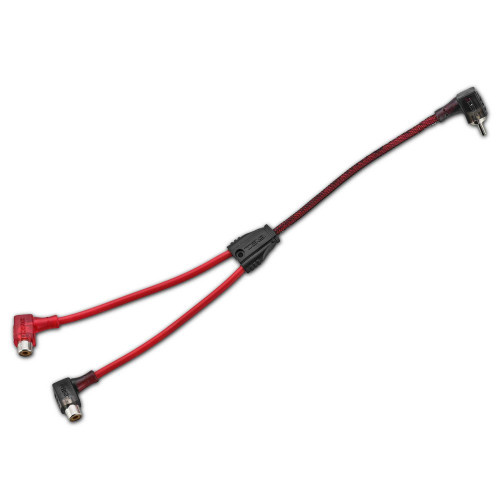 DS18 R1M2F.L - Ultra Flex 100% OFC RCA L Connector 1 Male/2 Female