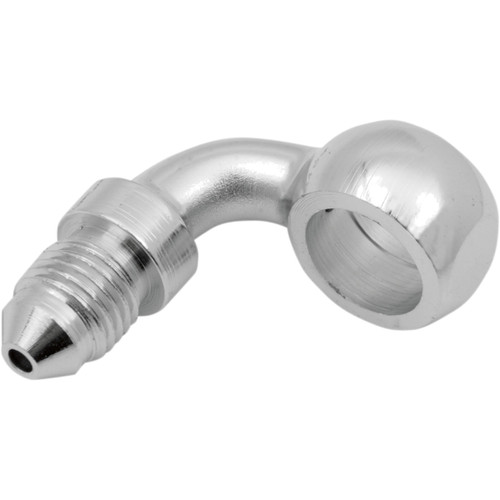 Drag Specialties - Banjo Fitting - 7/16" - 90°