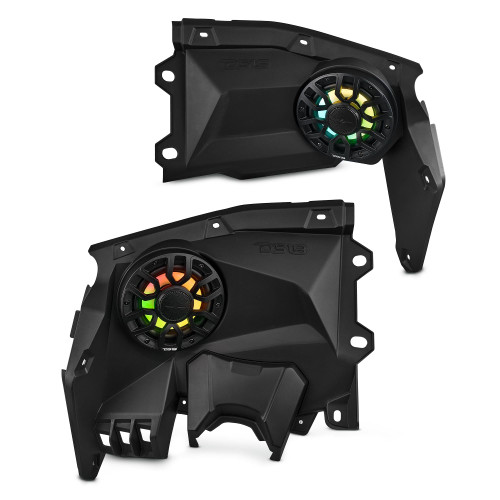 DS18 CA-X3DS6LDV2 - Can-Am Maverick X3 Dashboard Panel Loaded with 6.5" Speaker and Digital Lights