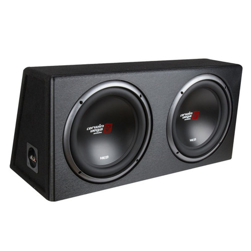 Cerwin Vega XE12DV - 12" XED Series Dual Vented Subwoofer Enclosure  - XE12DV