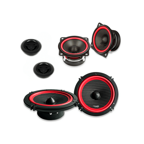 Cerwin Vega V6525C - 6.5" VEGA 3-Way Component Speaker System (4Ω) - V6525C