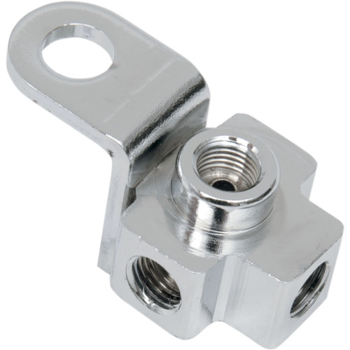 Drag Specialties - Brake Line Tee - Rear