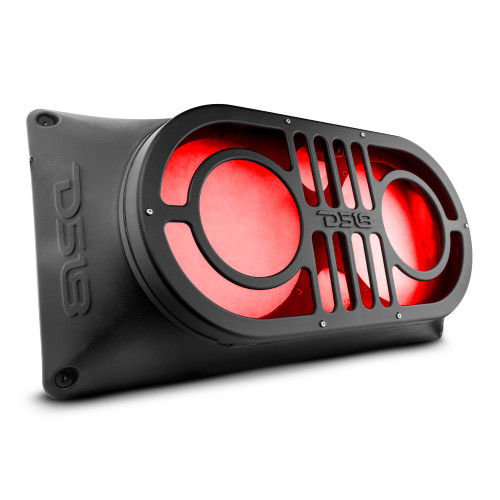 DS18 JMID - Jeep TJ,JK/JKU,JL/JLU Tailgate Loudspeaker Enclosure for 2 X 10" and 2 x 3" Tweeters