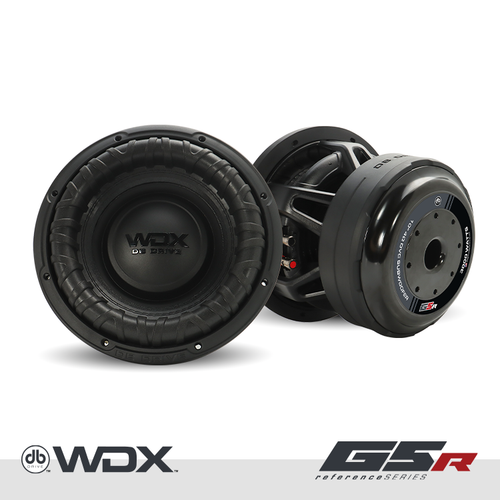 DB Drive WDX10G5R.4 - 10 in. Dual 4-Ohm Subwoofer