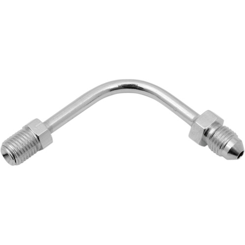 Drag Specialties - #3 Male Fitting - 3/8-24 Inverted Flare - 90° - Long