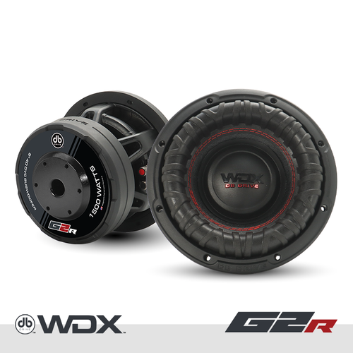 DB Drive WDX8G2R.4 - 8 in. Dual 4-Ohm Subwoofer