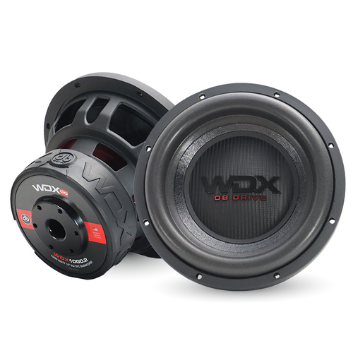 DB Drive WDX10G0.2 - 10" Dual 2-Ohm Subwoofer