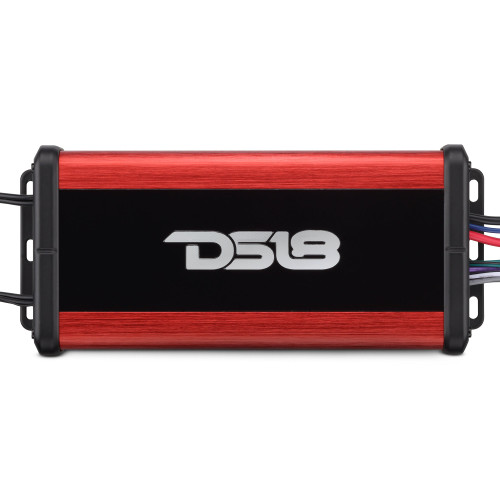 DS18 NXL-N4BT - NXL 4-Channel Full-Range Class D Waterproof IP67 Marine and Powersports NANO Amplifier with Bluetooth 5.1 Receiver Built-In