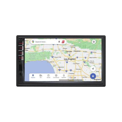 Cerwin Vega CV7BM - 7.0” Double Din Touchscreen Digital Multimedia Receiver with Bluetooth - CV7BM