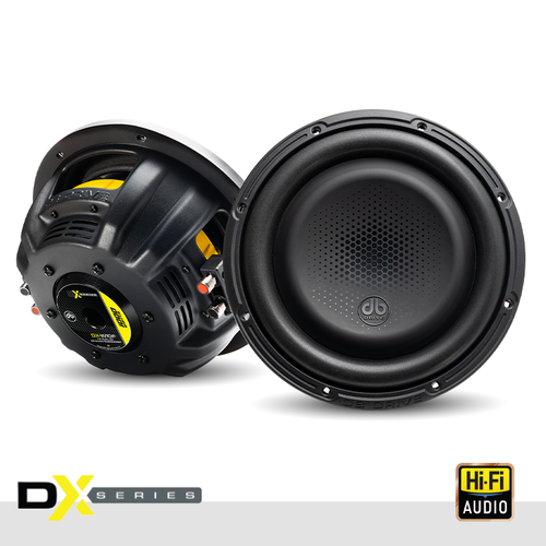 DB Drive DX-W10F - DX 10" 4-Ohm Shallow Subwoofer