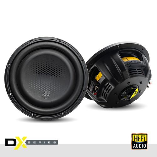 DB Drive DX-W12F - DX 12" Dual 4-Ohm Shallow Subwoofer