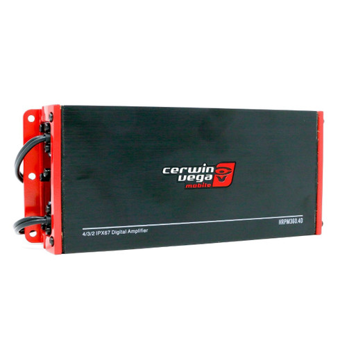 Cerwin Vega HRPM360.4D - 4-Channel RPM HED Marine Grade Class-D Amplifier - HRPM360.4D