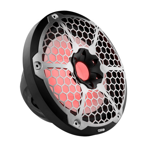 DS18 NXL-12SUB/BK - NXL 12" Marine Subwoofer with LED RGB Lights 350 Watts Rms SVC 4-Ohm