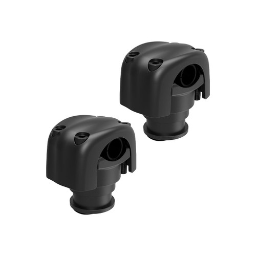 Cerwin Vega CS75B - 0.75"-1.75" Pod/Canister Black Clamps (Pair) - CS75B