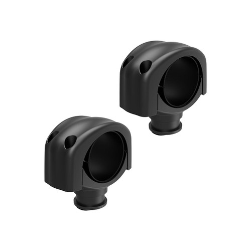 Cerwin Vega CS25B - 2.5"-3.25" Pod/Canister Black Clamps (Pair) - CS25B