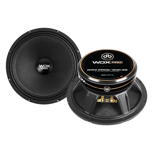 DB Drive WDXPRO9/8NC.8S - 8" Wide Frequency Range-ProAudio MidBass 1.75in TIL VC papercone w/cloth surround