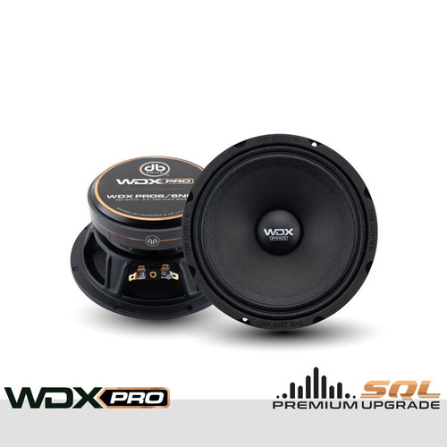 DB Drive WDXPRO8/6NC.4 - 6.5" Neo-Charged PRO Audio Midbass (1 Pair)
