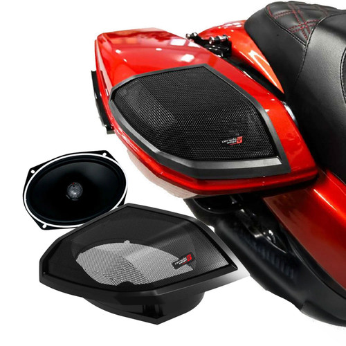 Cerwin Vega RPMST692LK24 - 2024+ Harley Davidson® Cut-In Lid Kit with Stroker ST692CX2 (2Ω) Speakers - RPMST692LK24