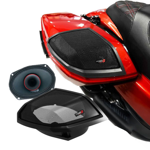 Cerwin Vega RPMPH694LK24 - 2024+ Harley Davidson® Cut-In Lid Kit with PH694 (4Ω) Speakers - RPMPH694LK24