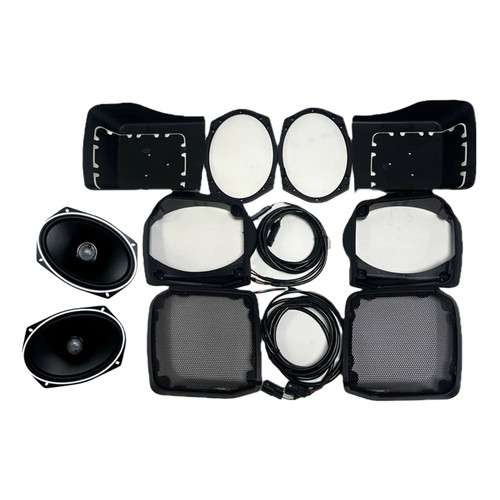 Cerwin Vega RPMST692CX2LK13 - 1998-2013 Harley Davidson® Cut-in Lid Kit with ST692CX2 - (2Ω) - RPMST692CX2LK13