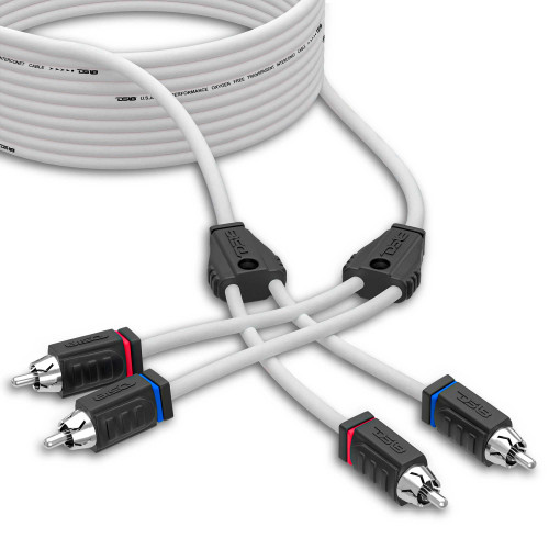 DS18 MOFCR-25FT - RCA Marine Grade Tinned 100% Copper OFC 25 Feet - WHITE