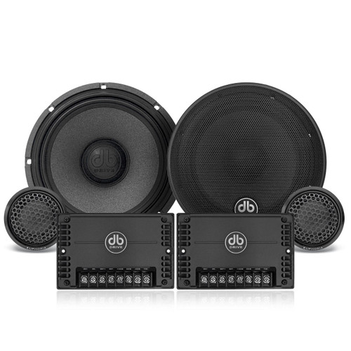 DB Drive E5 - 6.5" Component System W/Silk Dome Tweeter