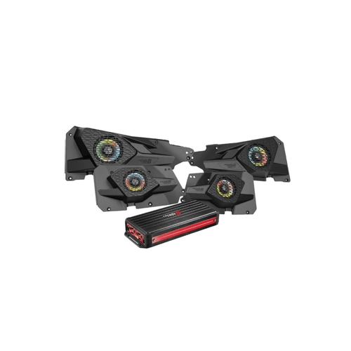 Cerwin Vega RPMRZRKD41 - 2014+ RZR XP Complete Audio Kit with 360W RMS Waterproof 4 Channel Amplifier - RPMRZRKD41