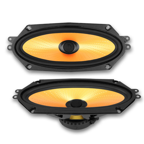 Diamond Audio DMDx410 - 4"x 10" DMDX Series 2-Way Concentric Coaxial Speakers - DMDX410